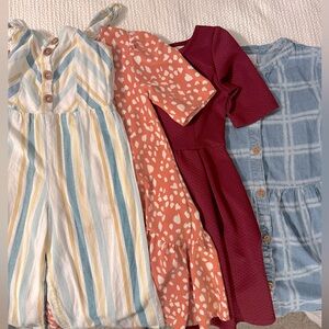 Girls spring dress bundle